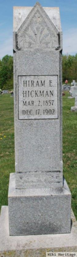 Hiram E Hickman