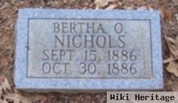 Bertha O Nichols