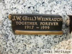 J W "bill" Weinrauch