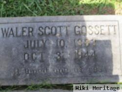 Walter Scott Gossett