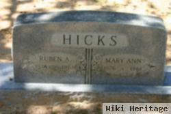 Mary Ann Hicks