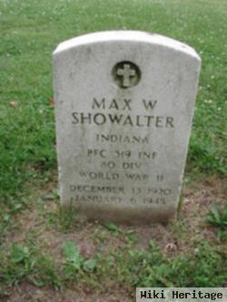 Pfc Max W Showalter