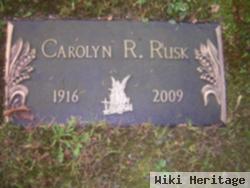 Carolyn R. "carrie" Rusk