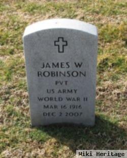 James W Robinson