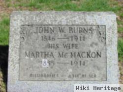 Martha Mcmackon Burns