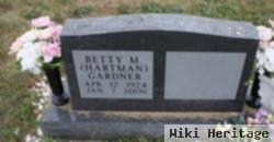 Betty Marie Hartman Gardner