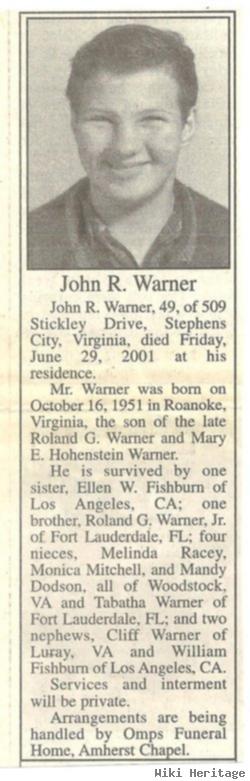 John R. Warner
