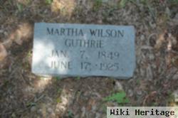 Martha Wilson Guthrie