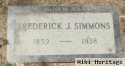 Frederick J Simmons