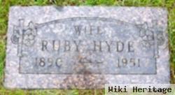 Ruby Mabel Anderson Hyde