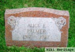 Alice R. Palmer