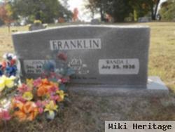 John E Franklin