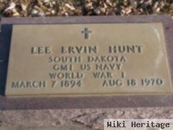 Lee Ervin Hunt