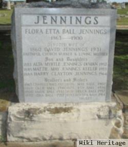 Flora Etta Ball Jennings