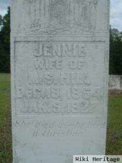 Virginia "jennie" Pounds Hill