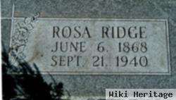 Rosa Turner Ridge