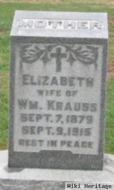 Reggina Elizabeth Anna "lizzie" Hildmann Krauss