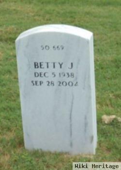 Betty J Sparkman