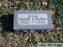 Wayne E Borer