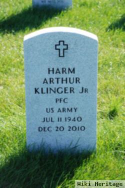 Harm Arthur Klinger, Jr