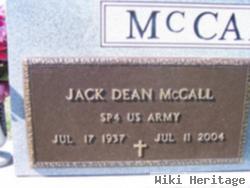 Jack Dean Mccall