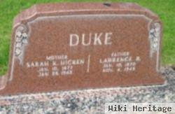 Sarah Katherine Hicken Duke