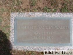 Hammett Yancey Walker