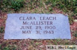 Clara Celester Leach Mcallister