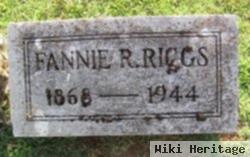 Rachel Frances "fannie" Howard Riggs