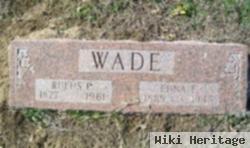 Edna Earl Wright Wade