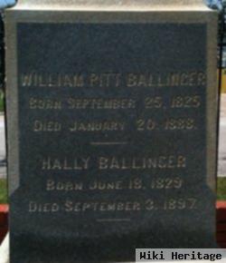 Harriet Patrick "hally" Jack Ballinger