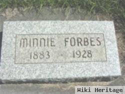 Minnie Coffman Forbes