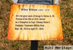 Wiley R Wilson