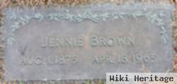 Jennie Horton Brown