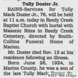 Tully Mack Dozier, Jr