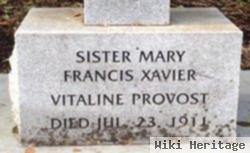 Sr Mary Francis Xavier Provost