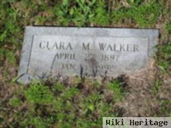 Clara M Walker