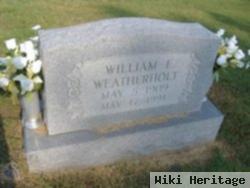 William Francis Weatherholt