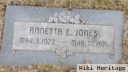 Annetta E. Yeaney Jones