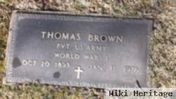 Pvt Thomas Brown