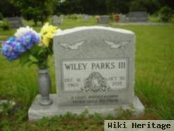 Wiley Parks, Iii