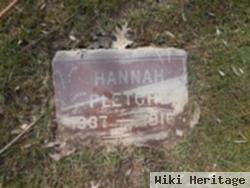 Hannah Elizabeth Jillson Pletcher