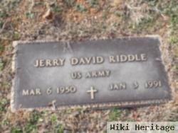 Jerry David Riddle