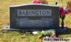 Nellie C Babington