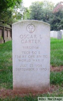 Oscar L Carter
