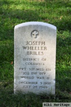 Joseph Wheeler Briles