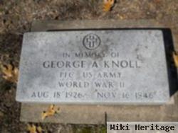 Pfc George A. Knoll