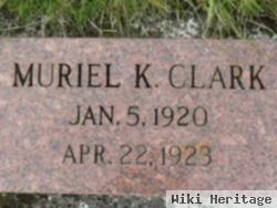 Muriel K Clark