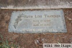 Ruth Lois Thatcher