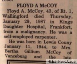 Floyd A Mccoy